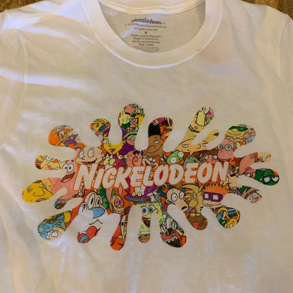 Nickelodeon white T-shirt Small - Picture 2 of 3